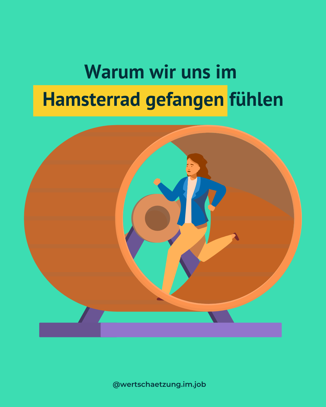 Featured image for “„Ich fühle mich oft im Hamsterrad gefangen…“”